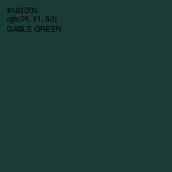 #183D35 - Gable Green Color Image