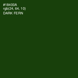 #18400A - Dark Fern Color Image