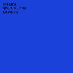 #1842D8 - Mariner Color Image