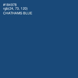 #184978 - Chathams Blue Color Image