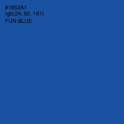 #1852A1 - Fun Blue Color Image