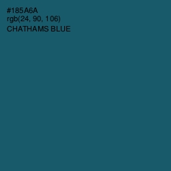 #185A6A - Chathams Blue Color Image