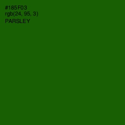 #185F03 - Parsley Color Image