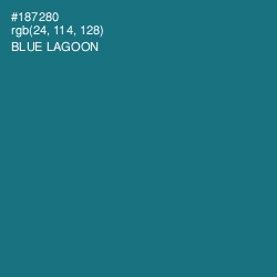 #187280 - Blue Lagoon Color Image