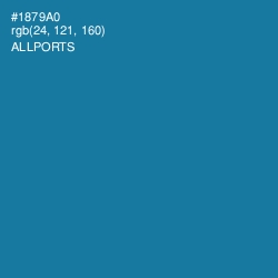 #1879A0 - Allports Color Image