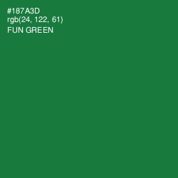 #187A3D - Fun Green Color Image