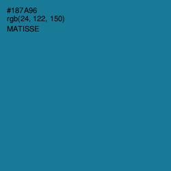 #187A96 - Matisse Color Image