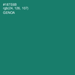 #187E6B - Genoa Color Image