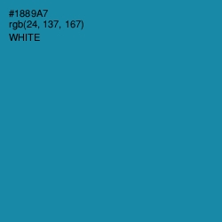 #1889A7 - Eastern Blue Color Image