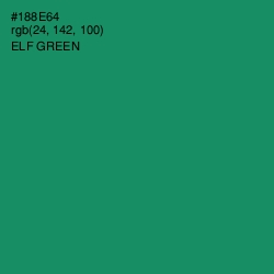 #188E64 - Elf Green Color Image