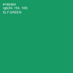 #189A64 - Elf Green Color Image