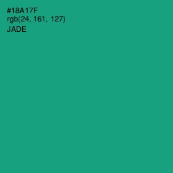 #18A17F - Jade Color Image