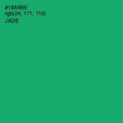 #18AB6E - Jade Color Image