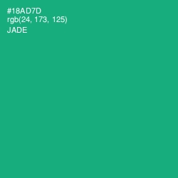 #18AD7D - Jade Color Image