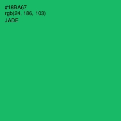 #18BA67 - Jade Color Image