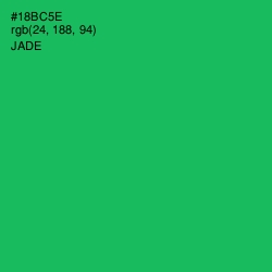 #18BC5E - Jade Color Image