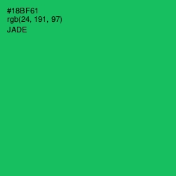 #18BF61 - Jade Color Image