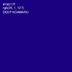 #19017F - Deep Koamaru Color Image