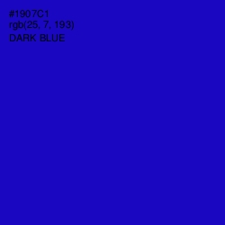 #1907C1 - Dark Blue Color Image