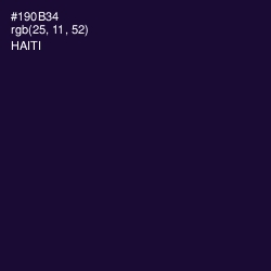#190B34 - Haiti Color Image