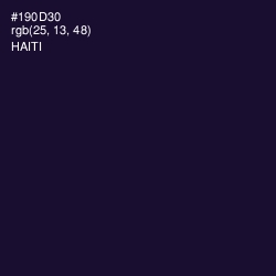 #190D30 - Haiti Color Image