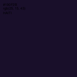 #190F2B - Haiti Color Image