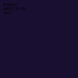 #190F30 - Haiti Color Image