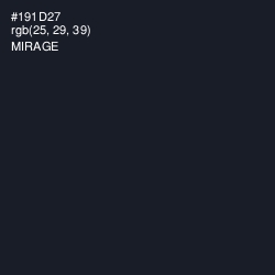 #191D27 - Mirage Color Image