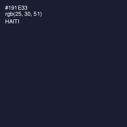 #191E33 - Haiti Color Image