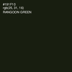 #191F10 - Rangoon Green Color Image