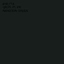 #191F1A - Rangoon Green Color Image