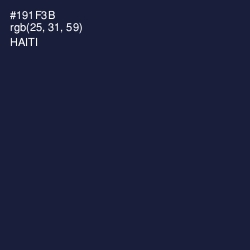 #191F3B - Haiti Color Image