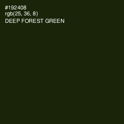 #192408 - Deep Forest Green Color Image