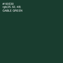 #193E30 - Gable Green Color Image