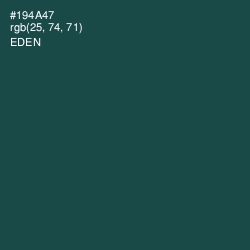 #194A47 - Eden Color Image