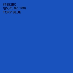 #1952BC - Tory Blue Color Image