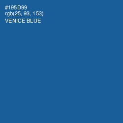 #195D99 - Venice Blue Color Image