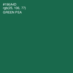 #196A4D - Green Pea Color Image