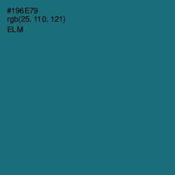 #196E79 - Elm Color Image