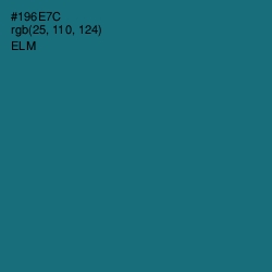 #196E7C - Elm Color Image