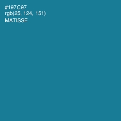 #197C97 - Matisse Color Image