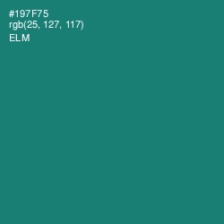 #197F75 - Elm Color Image