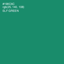 #198C6C - Elf Green Color Image