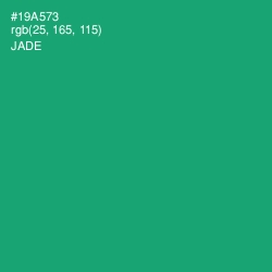 #19A573 - Jade Color Image