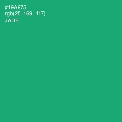 #19A975 - Jade Color Image