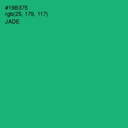 #19B375 - Jade Color Image