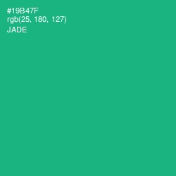 #19B47F - Jade Color Image