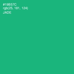 #19B57C - Jade Color Image