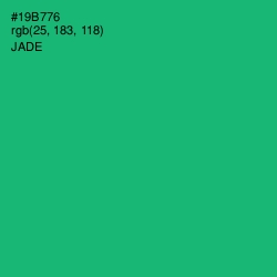 #19B776 - Jade Color Image