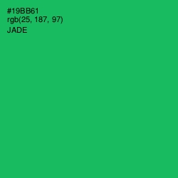 #19BB61 - Jade Color Image